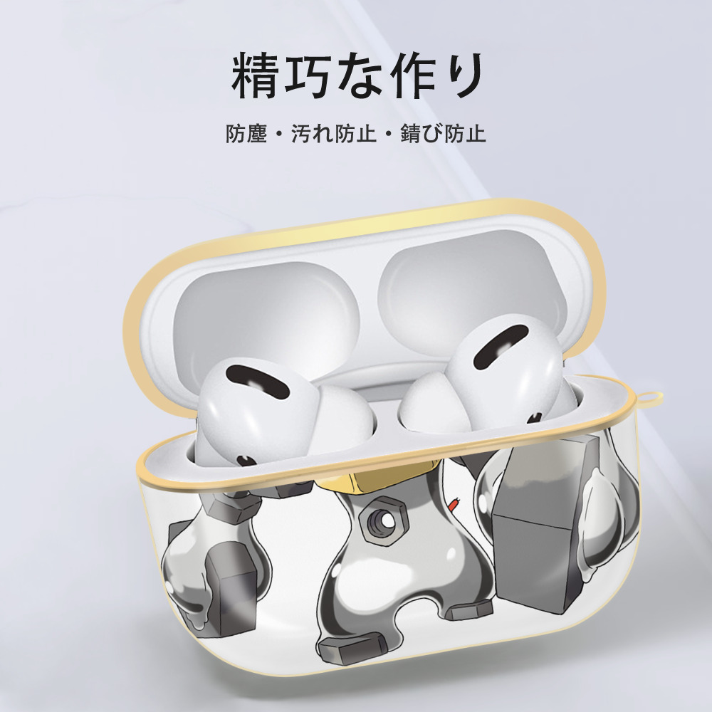 ポケットモンスター Pokémon 【AirPods Pro用】ハードシェル保護ケース｜耐衝撃・防指紋・カラビナ付き商品仕様