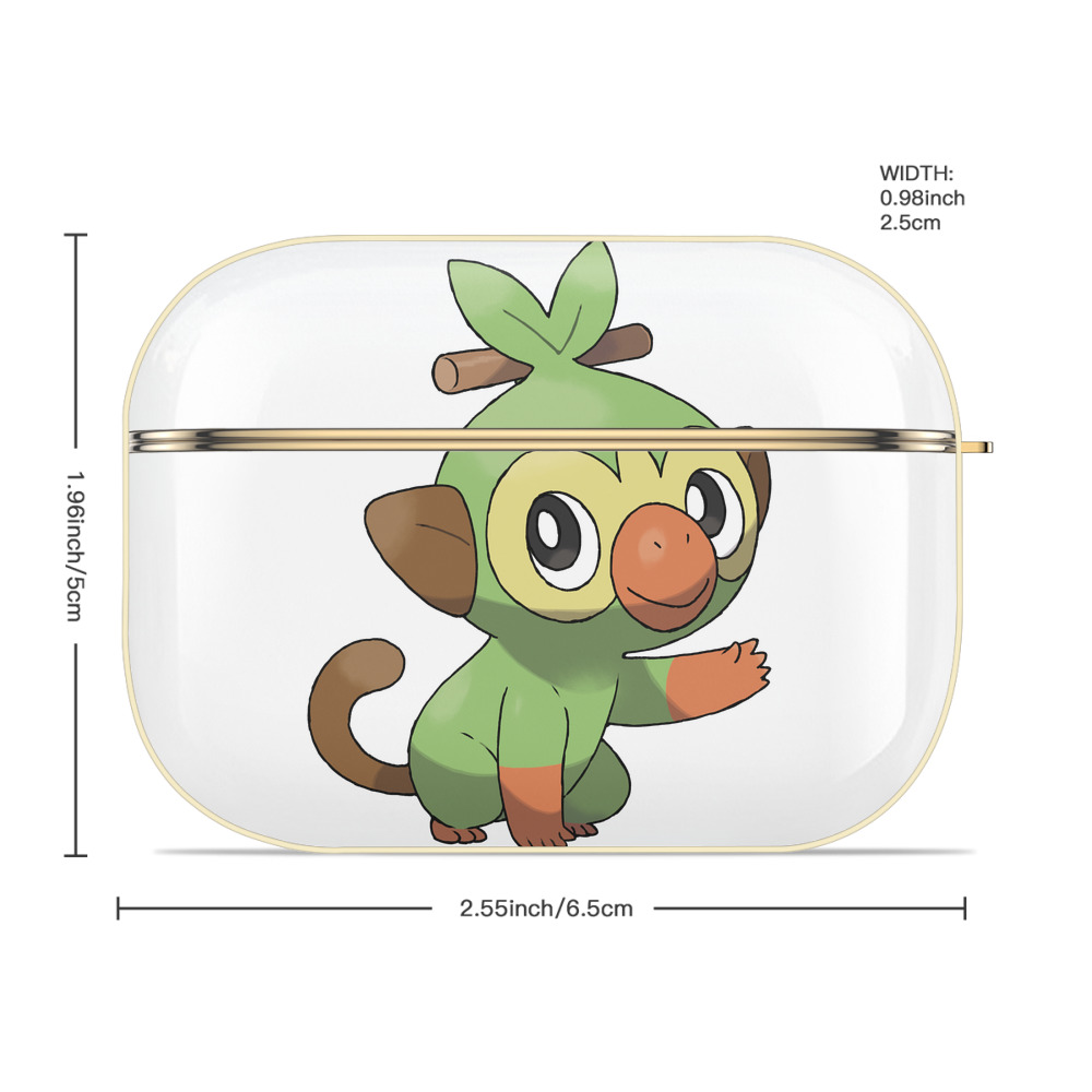 ポケットモンスター Pokémon 【AirPods Pro用】ハードシェル保護ケース｜耐衝撃・防指紋・カラビナ付き商品仕様
