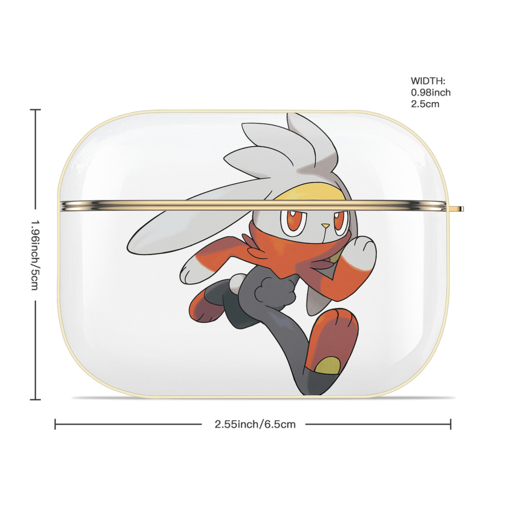 ポケットモンスター Pokémon 【AirPods Pro用】ハードシェル保護ケース｜耐衝撃・防指紋・カラビナ付き商品仕様