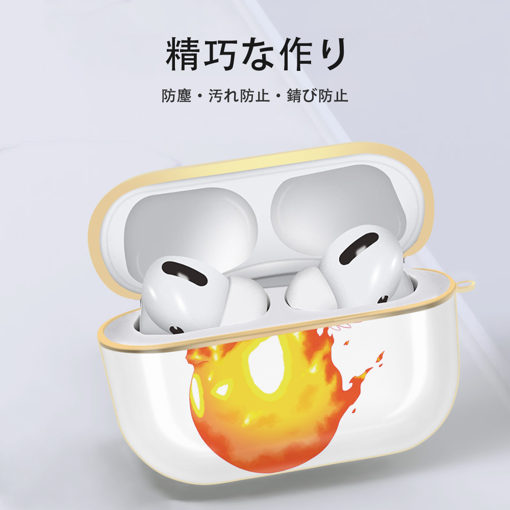 ポケットモンスター Pokémon 【AirPods Pro用】ハードシェル保護ケース｜耐衝撃・防指紋・カラビナ付き商品仕様
