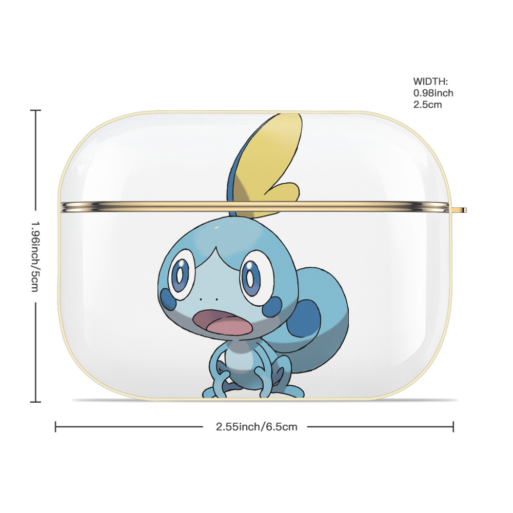 ポケットモンスター Pokémon 【AirPods Pro用】ハードシェル保護ケース｜耐衝撃・防指紋・カラビナ付き商品仕様