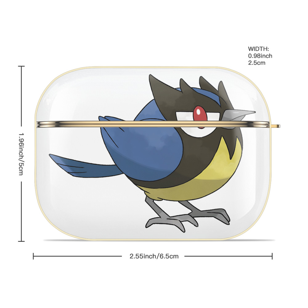 ポケットモンスター Pokémon 【AirPods Pro用】ハードシェル保護ケース｜耐衝撃・防指紋・カラビナ付き商品仕様