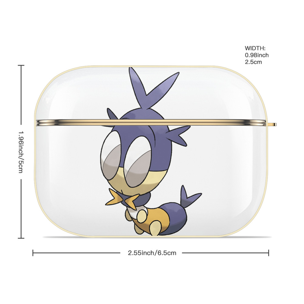 ポケットモンスター Pokémon 【AirPods Pro用】ハードシェル保護ケース｜耐衝撃・防指紋・カラビナ付き商品仕様