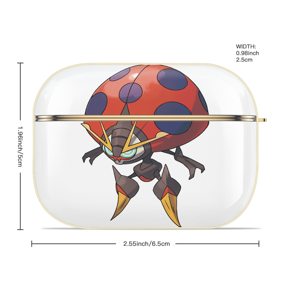 ポケットモンスター Pokémon 【AirPods Pro用】ハードシェル保護ケース｜耐衝撃・防指紋・カラビナ付き商品仕様