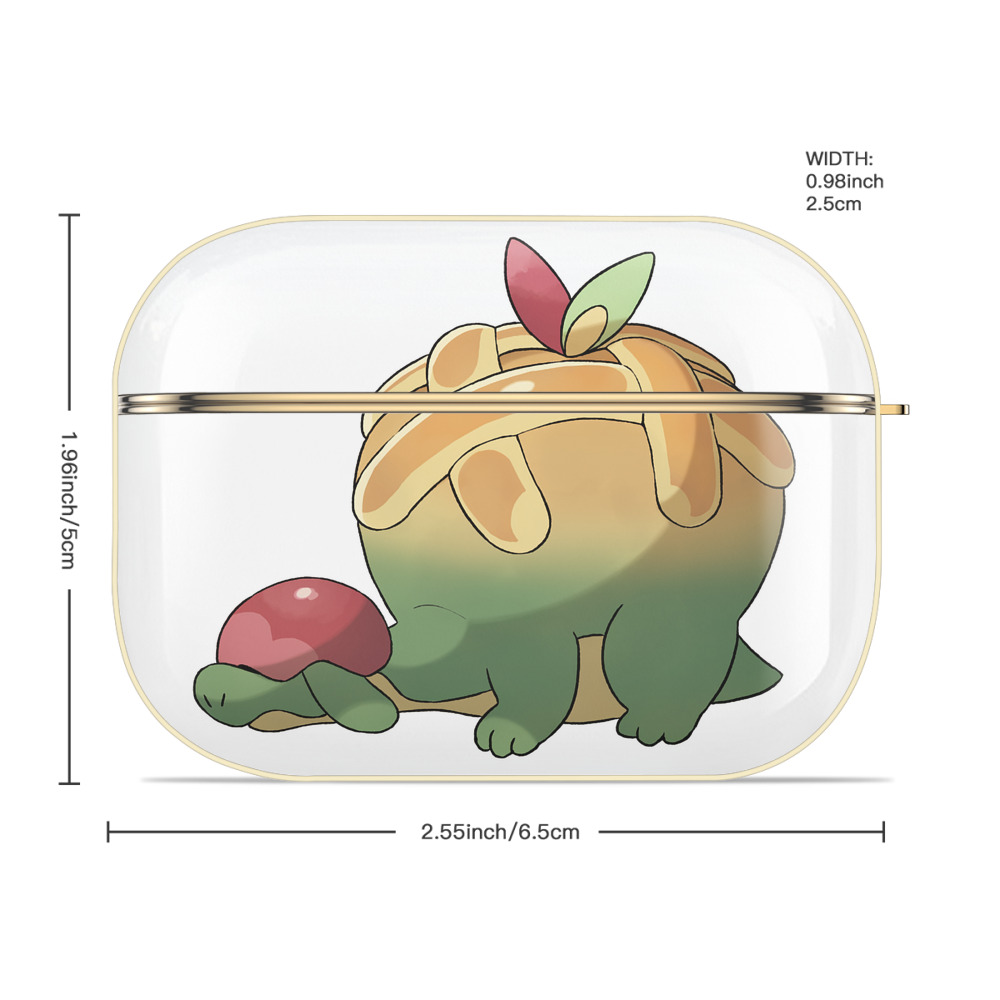 ポケットモンスター Pokémon 【AirPods Pro用】ハードシェル保護ケース｜耐衝撃・防指紋・カラビナ付き商品仕様