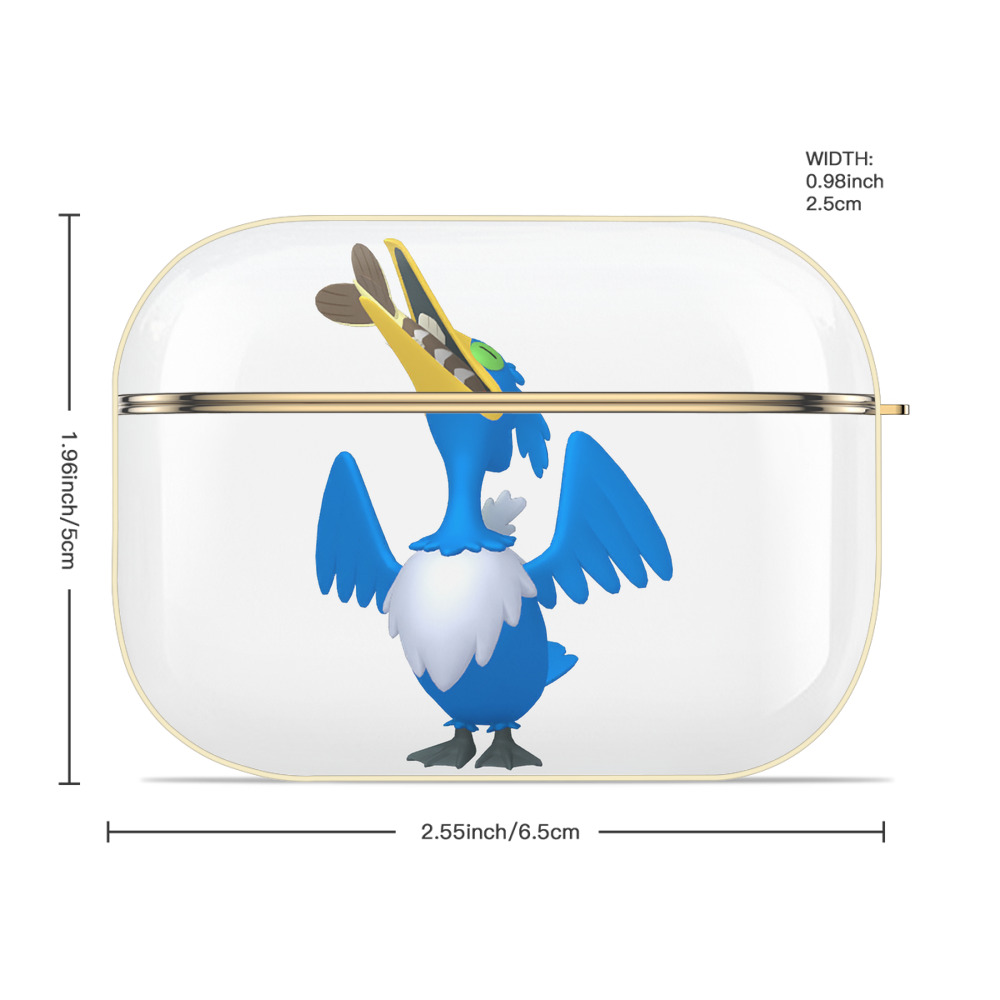ポケットモンスター Pokémon 【AirPods Pro用】ハードシェル保護ケース｜耐衝撃・防指紋・カラビナ付き商品仕様