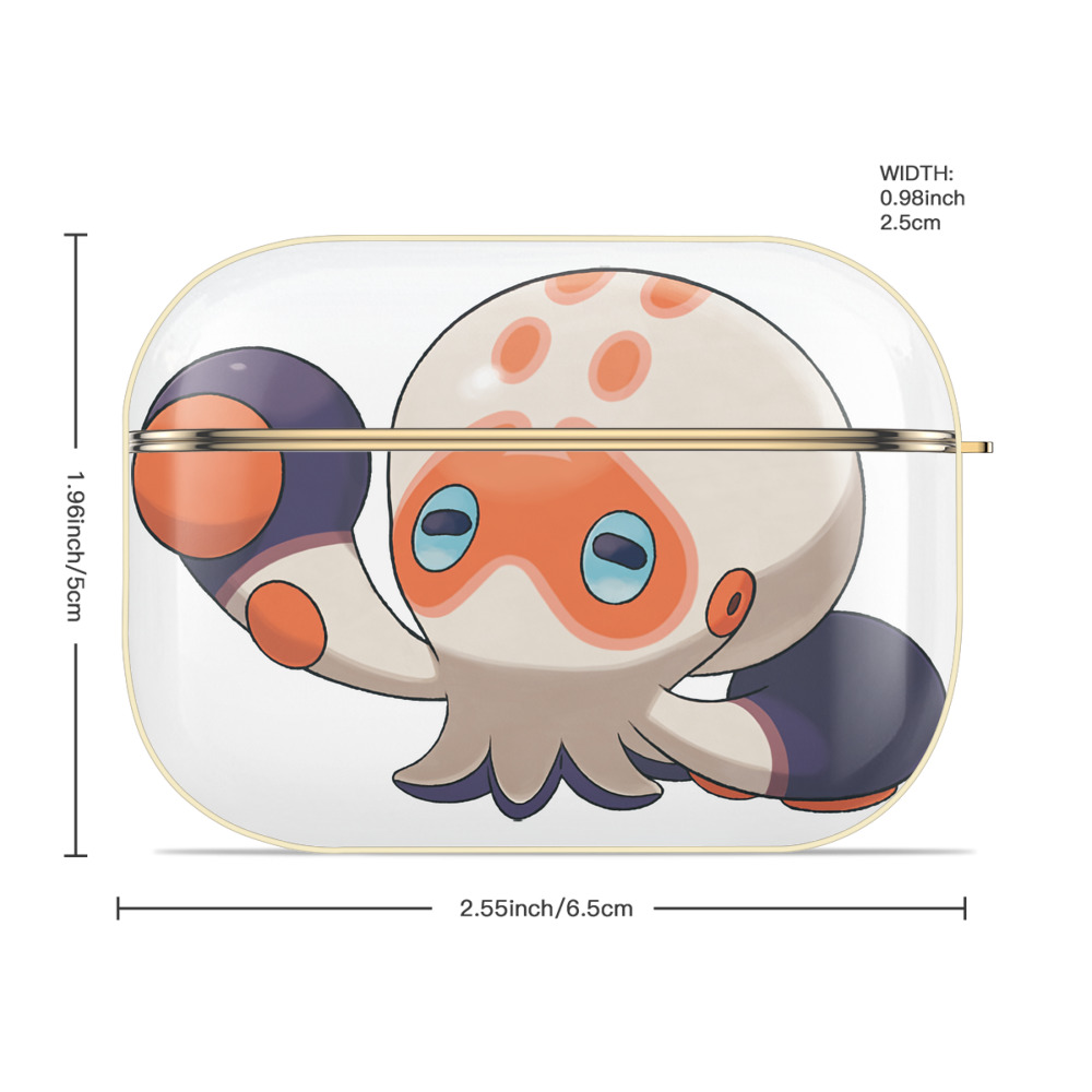 ポケットモンスター Pokémon 【AirPods Pro用】ハードシェル保護ケース｜耐衝撃・防指紋・カラビナ付き商品仕様