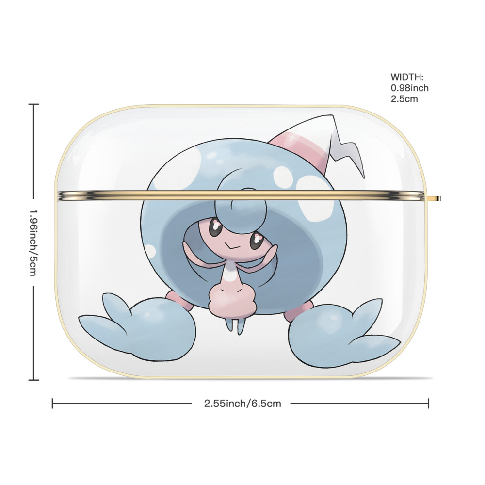 ポケットモンスター Pokémon 【AirPods Pro用】ハードシェル保護ケース｜耐衝撃・防指紋・カラビナ付き商品仕様