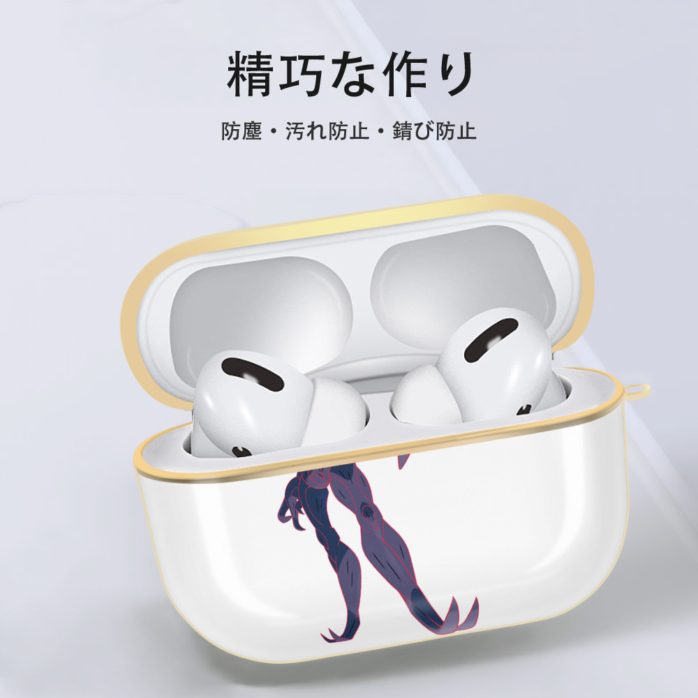 ポケットモンスター Pokémon 【AirPods Pro用】ハードシェル保護ケース｜耐衝撃・防指紋・カラビナ付き商品仕様