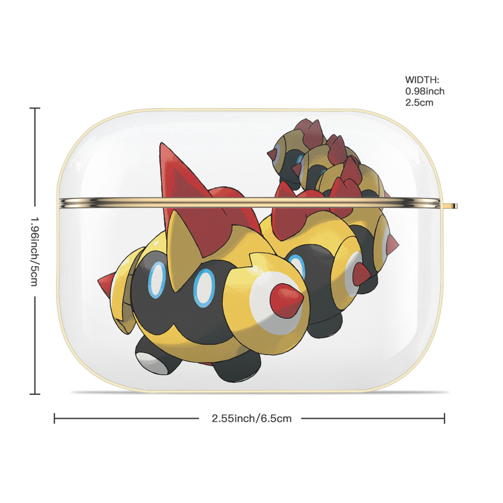 ポケットモンスター Pokémon 【AirPods Pro用】ハードシェル保護ケース｜耐衝撃・防指紋・カラビナ付き商品仕様