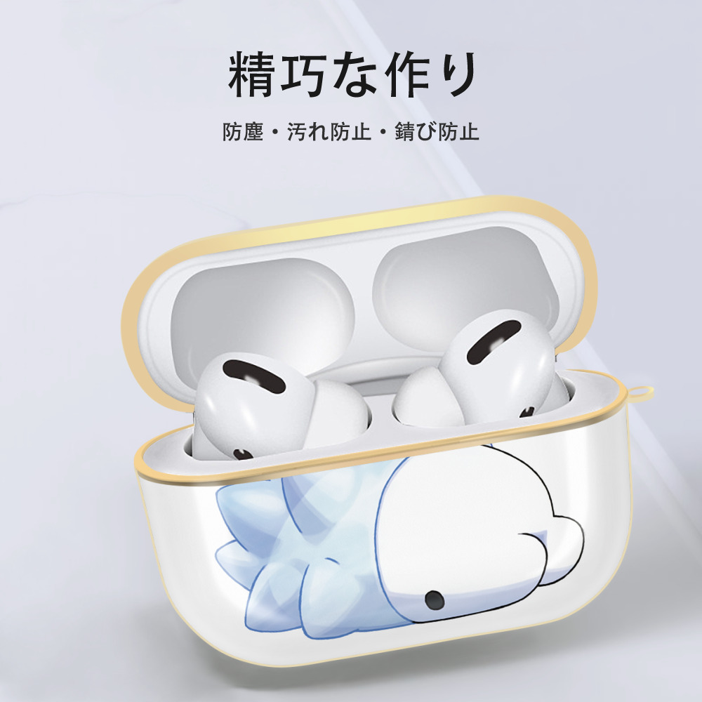 ポケットモンスター Pokémon 【AirPods Pro用】ハードシェル保護ケース｜耐衝撃・防指紋・カラビナ付き商品仕様
