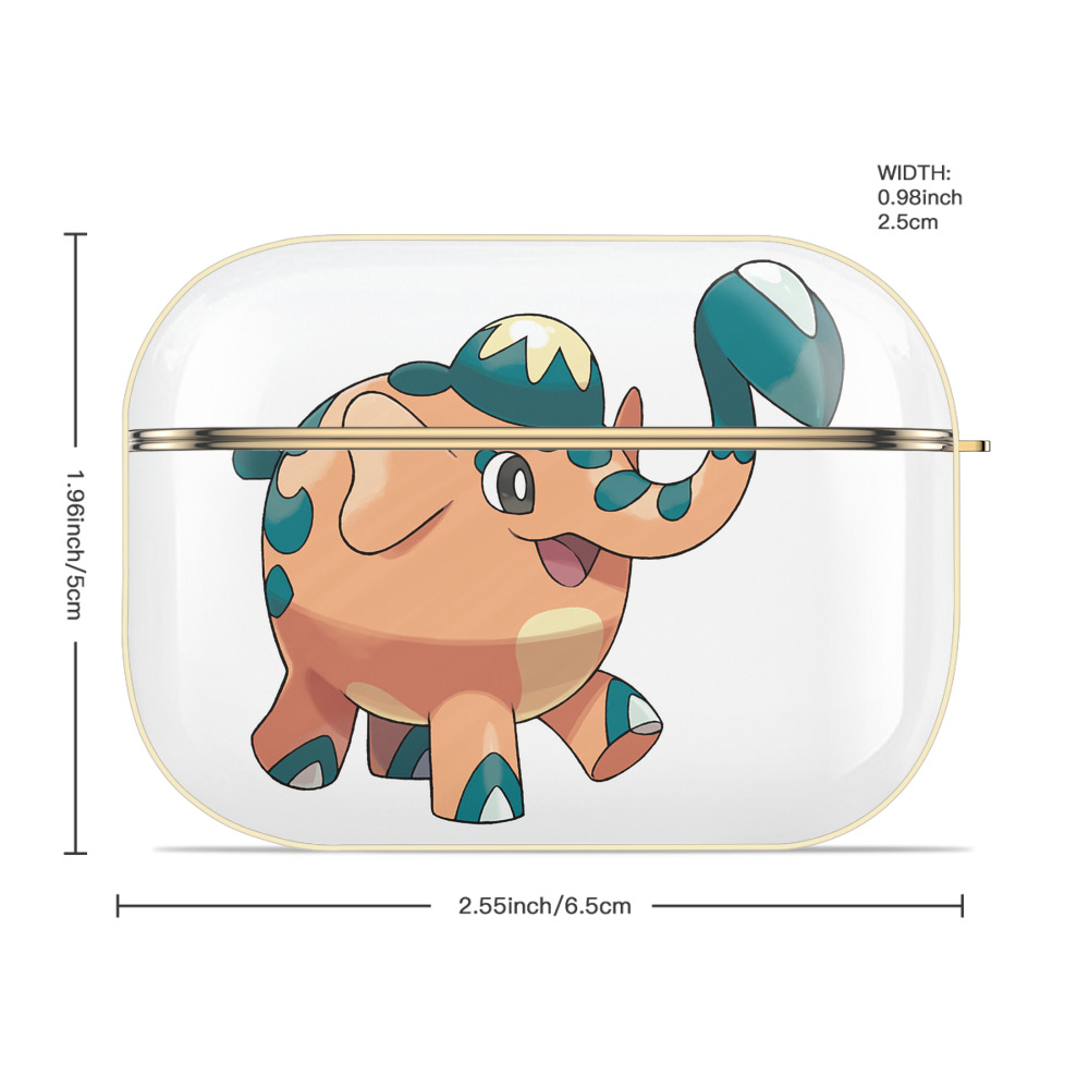 ポケットモンスター Pokémon 【AirPods Pro用】ハードシェル保護ケース｜耐衝撃・防指紋・カラビナ付き商品仕様