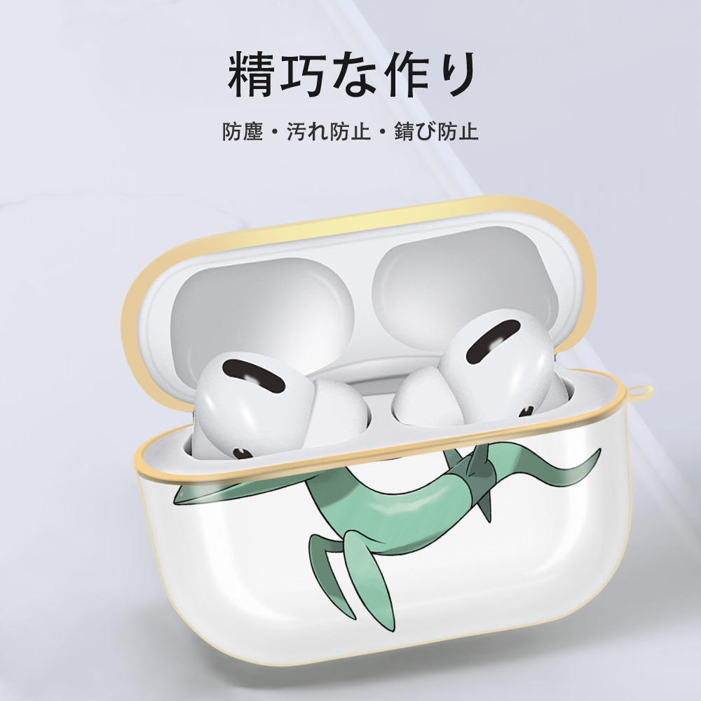 ポケットモンスター Pokémon 【AirPods Pro用】ハードシェル保護ケース｜耐衝撃・防指紋・カラビナ付き商品仕様