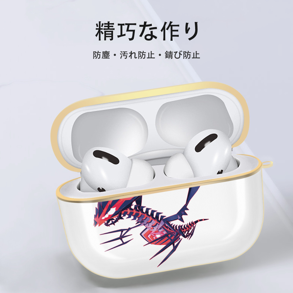 ポケットモンスター Pokémon 【AirPods Pro用】ハードシェル保護ケース｜耐衝撃・防指紋・カラビナ付き商品仕様