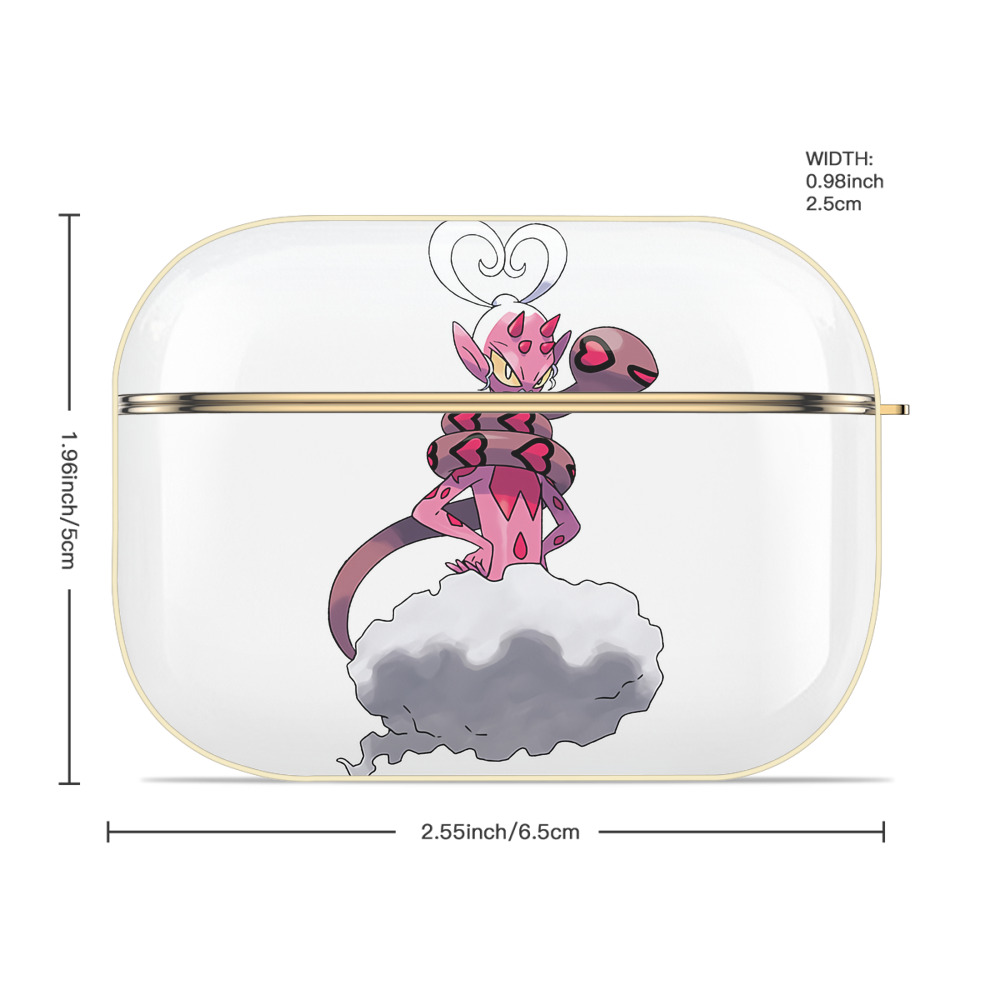 ポケットモンスター Pokémon 【AirPods Pro用】ハードシェル保護ケース｜耐衝撃・防指紋・カラビナ付き商品仕様