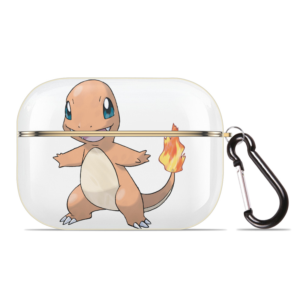 （画像用） ポケットモンスター Pokémon 【AirPods Pro用】ハードシェル保護ケース｜耐衝撃・防指紋・カラビナ付き商品仕様