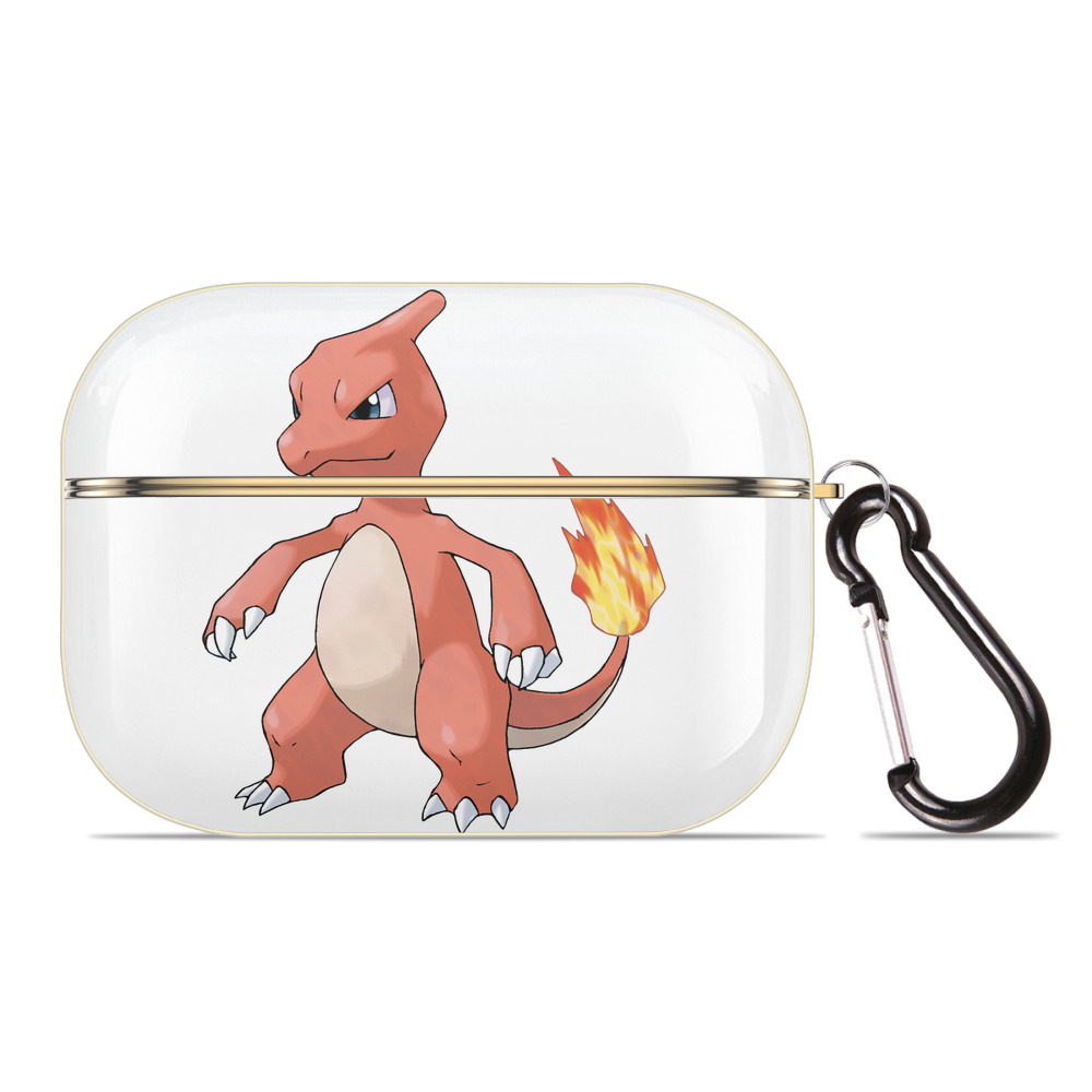 （画像用） ポケットモンスター Pokémon 【AirPods Pro用】ハードシェル保護ケース｜耐衝撃・防指紋・カラビナ付き商品仕様
