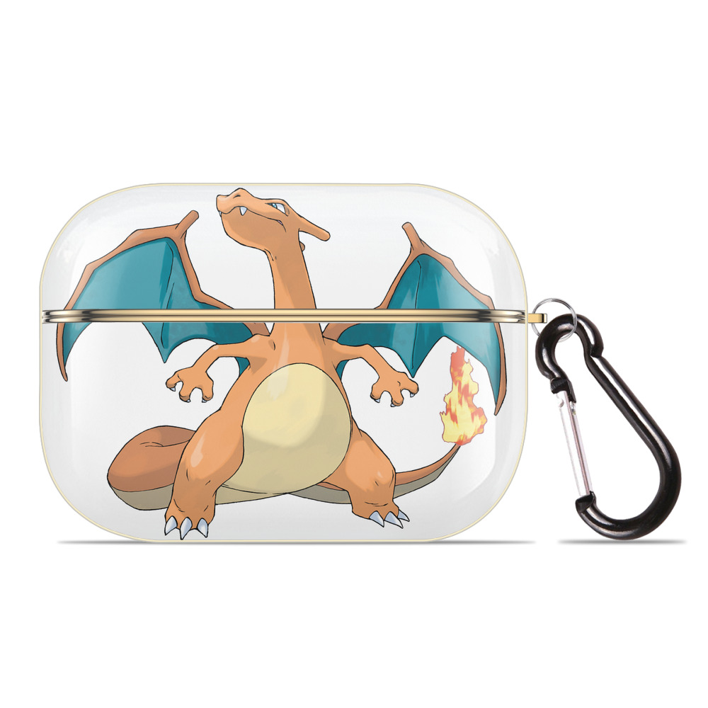 （画像用） ポケットモンスター Pokémon 【AirPods Pro用】ハードシェル保護ケース｜耐衝撃・防指紋・カラビナ付き商品仕様