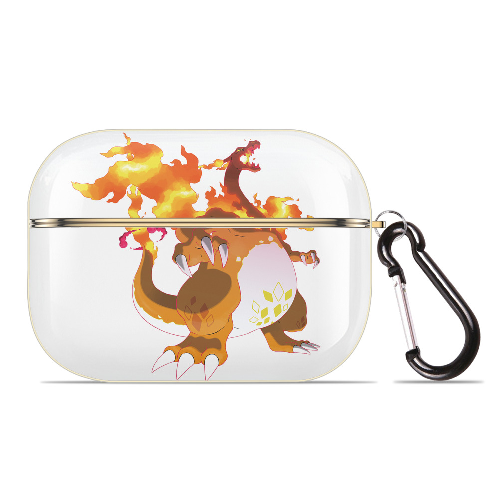 （画像用） ポケットモンスター Pokémon 【AirPods Pro用】ハードシェル保護ケース｜耐衝撃・防指紋・カラビナ付き商品仕様