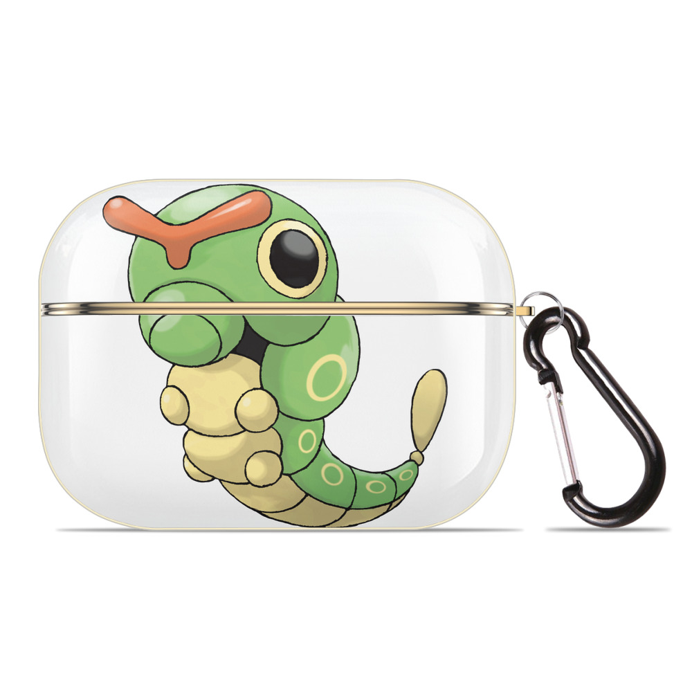 （画像用） ポケットモンスター Pokémon 【AirPods Pro用】ハードシェル保護ケース｜耐衝撃・防指紋・カラビナ付き商品仕様
