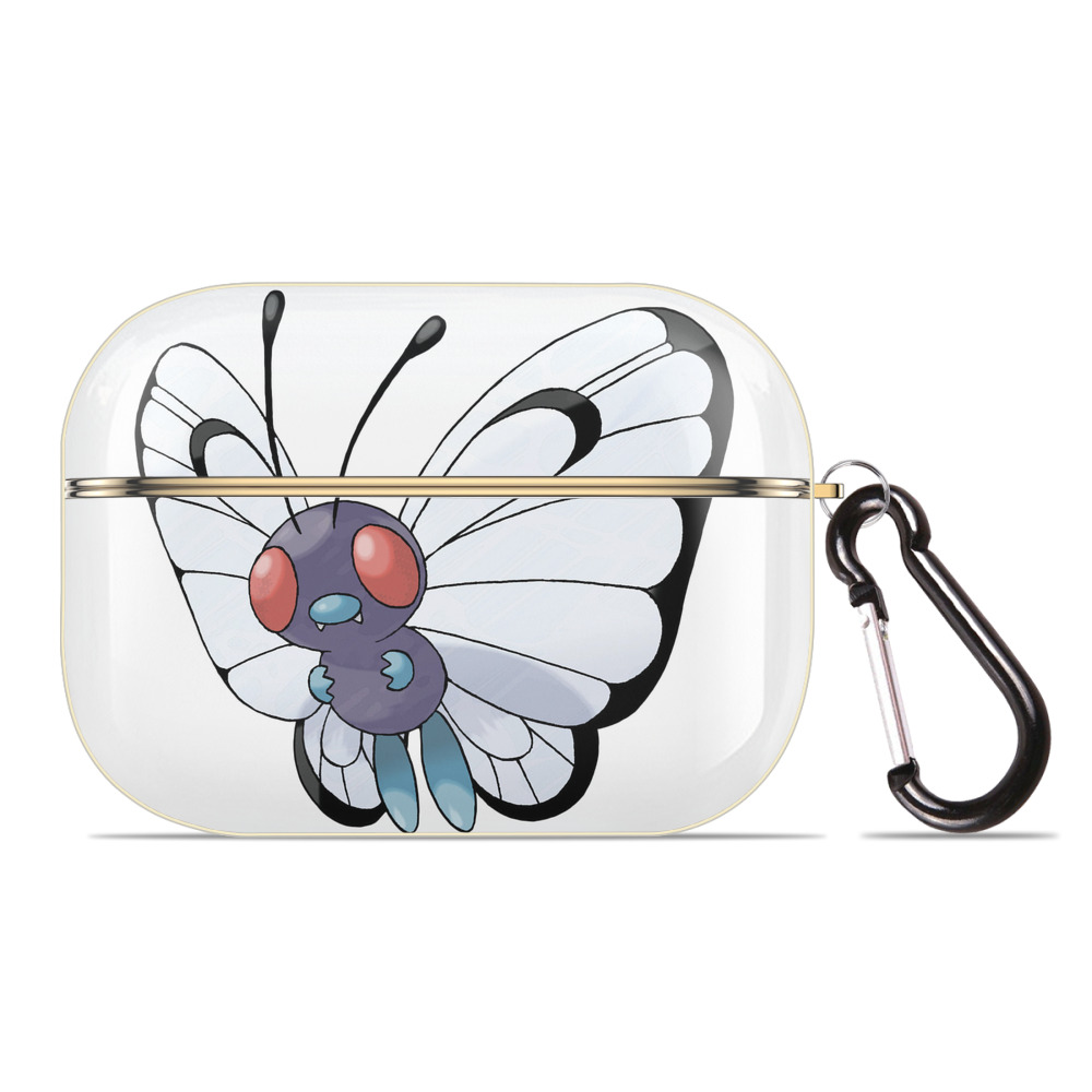 （画像用） ポケットモンスター Pokémon 【AirPods Pro用】ハードシェル保護ケース｜耐衝撃・防指紋・カラビナ付き商品仕様