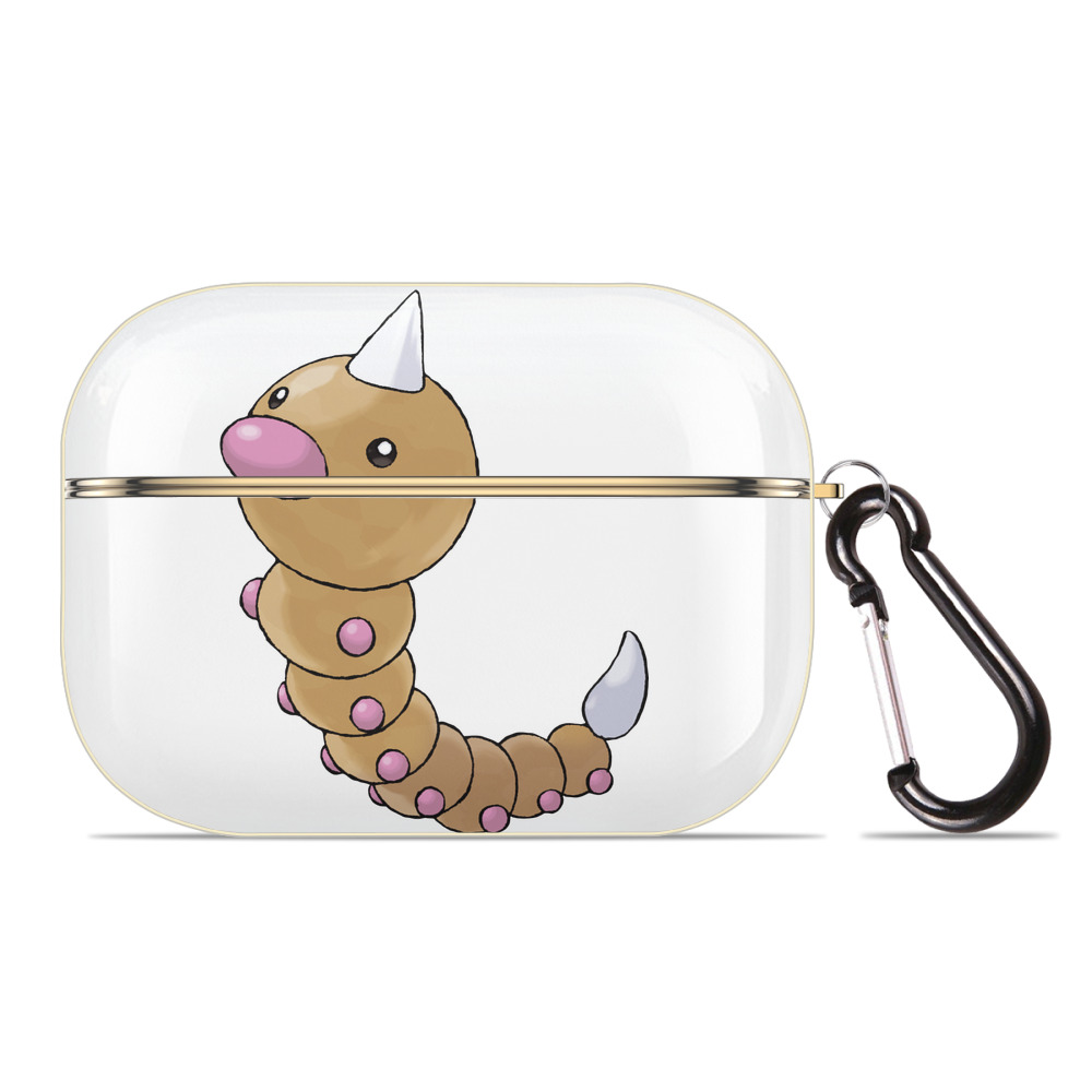 （画像用） ポケットモンスター Pokémon 【AirPods Pro用】ハードシェル保護ケース｜耐衝撃・防指紋・カラビナ付き商品仕様