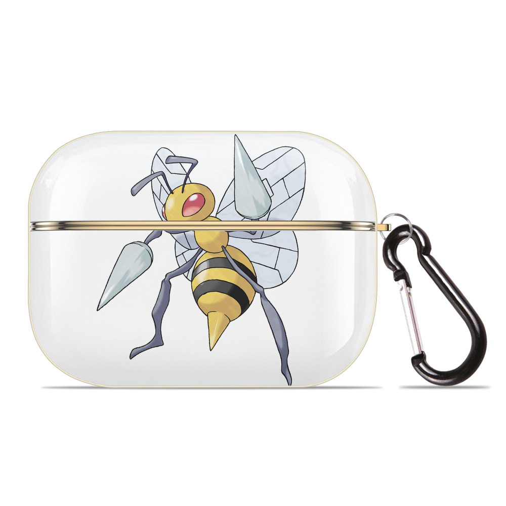 （画像用） ポケットモンスター Pokémon 【AirPods Pro用】ハードシェル保護ケース｜耐衝撃・防指紋・カラビナ付き商品仕様
