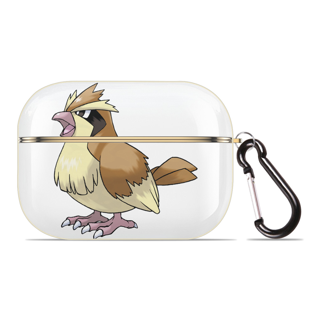 （画像用） ポケットモンスター Pokémon 【AirPods Pro用】ハードシェル保護ケース｜耐衝撃・防指紋・カラビナ付き商品仕様