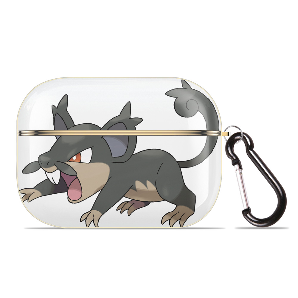 （画像用） ポケットモンスター Pokémon 【AirPods Pro用】ハードシェル保護ケース｜耐衝撃・防指紋・カラビナ付き商品仕様