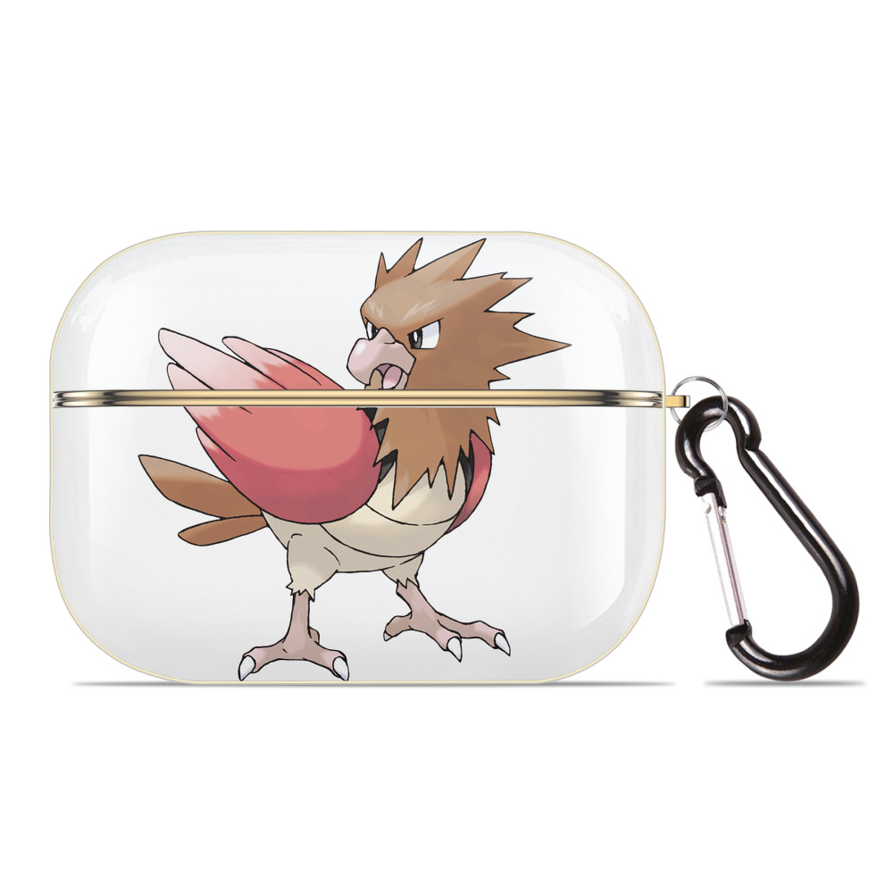 （画像用） ポケットモンスター Pokémon 【AirPods Pro用】ハードシェル保護ケース｜耐衝撃・防指紋・カラビナ付き商品仕様