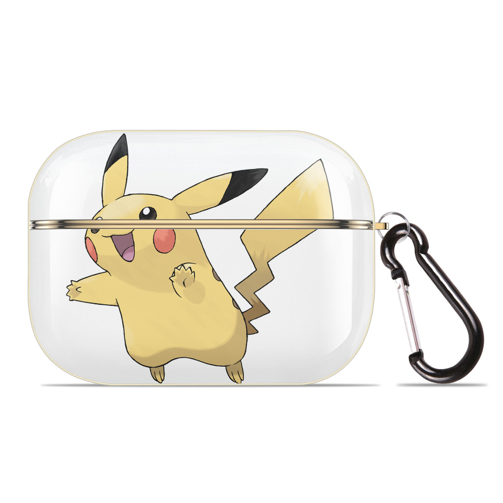 （画像用） ポケットモンスター Pokémon 【AirPods Pro用】ハードシェル保護ケース｜耐衝撃・防指紋・カラビナ付き商品仕様