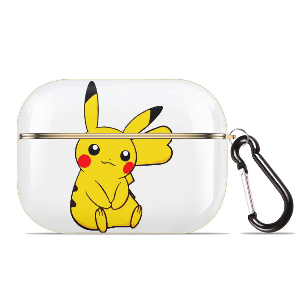 （画像用） ポケットモンスター Pokémon 【AirPods Pro用】ハードシェル保護ケース｜耐衝撃・防指紋・カラビナ付き商品仕様