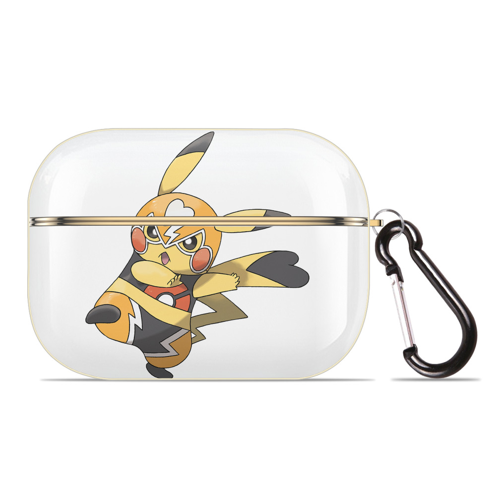 （画像用） ポケットモンスター Pokémon 【AirPods Pro用】ハードシェル保護ケース｜耐衝撃・防指紋・カラビナ付き商品仕様