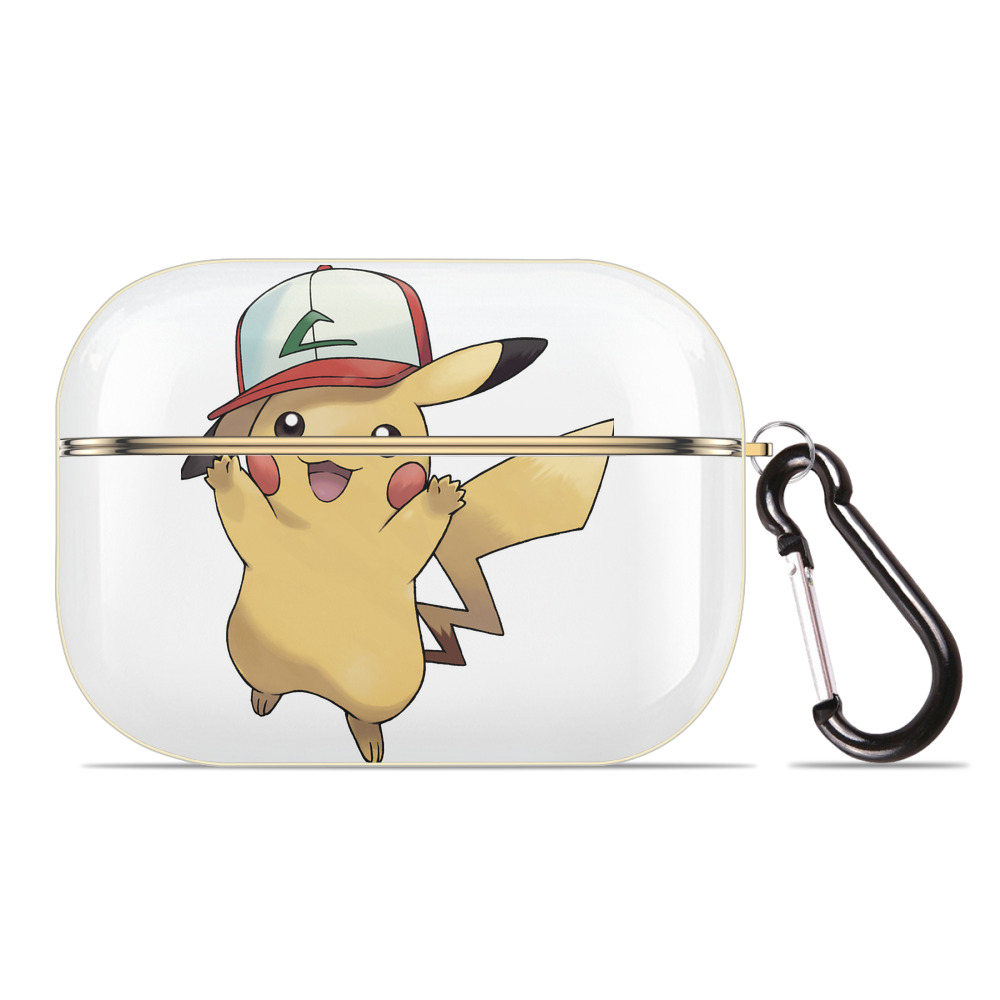 （画像用） ポケットモンスター Pokémon 【AirPods Pro用】ハードシェル保護ケース｜耐衝撃・防指紋・カラビナ付き商品仕様