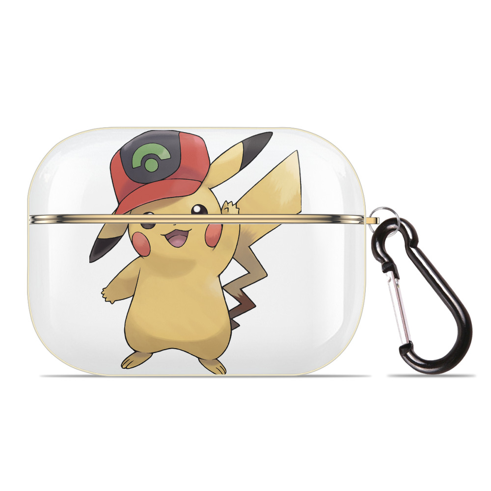 （画像用） ポケットモンスター Pokémon 【AirPods Pro用】ハードシェル保護ケース｜耐衝撃・防指紋・カラビナ付き商品仕様
