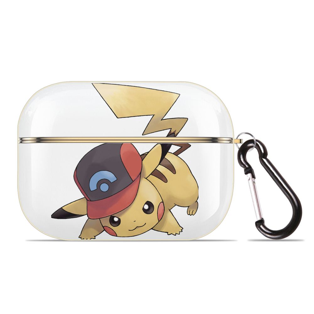 （画像用） ポケットモンスター Pokémon 【AirPods Pro用】ハードシェル保護ケース｜耐衝撃・防指紋・カラビナ付き商品仕様