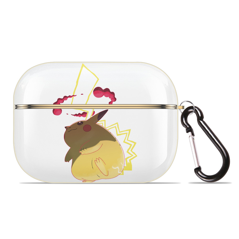 （画像用） ポケットモンスター Pokémon 【AirPods Pro用】ハードシェル保護ケース｜耐衝撃・防指紋・カラビナ付き商品仕様