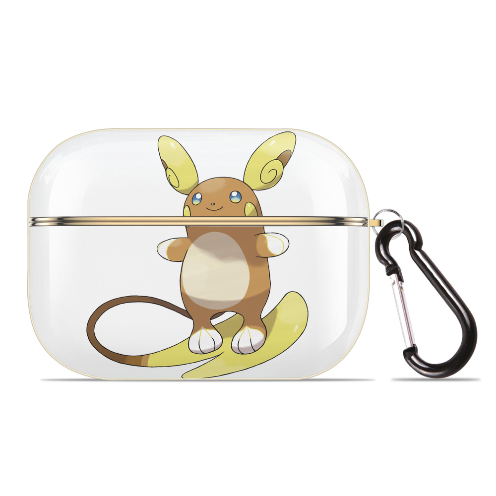 （画像用） ポケットモンスター Pokémon 【AirPods Pro用】ハードシェル保護ケース｜耐衝撃・防指紋・カラビナ付き商品仕様