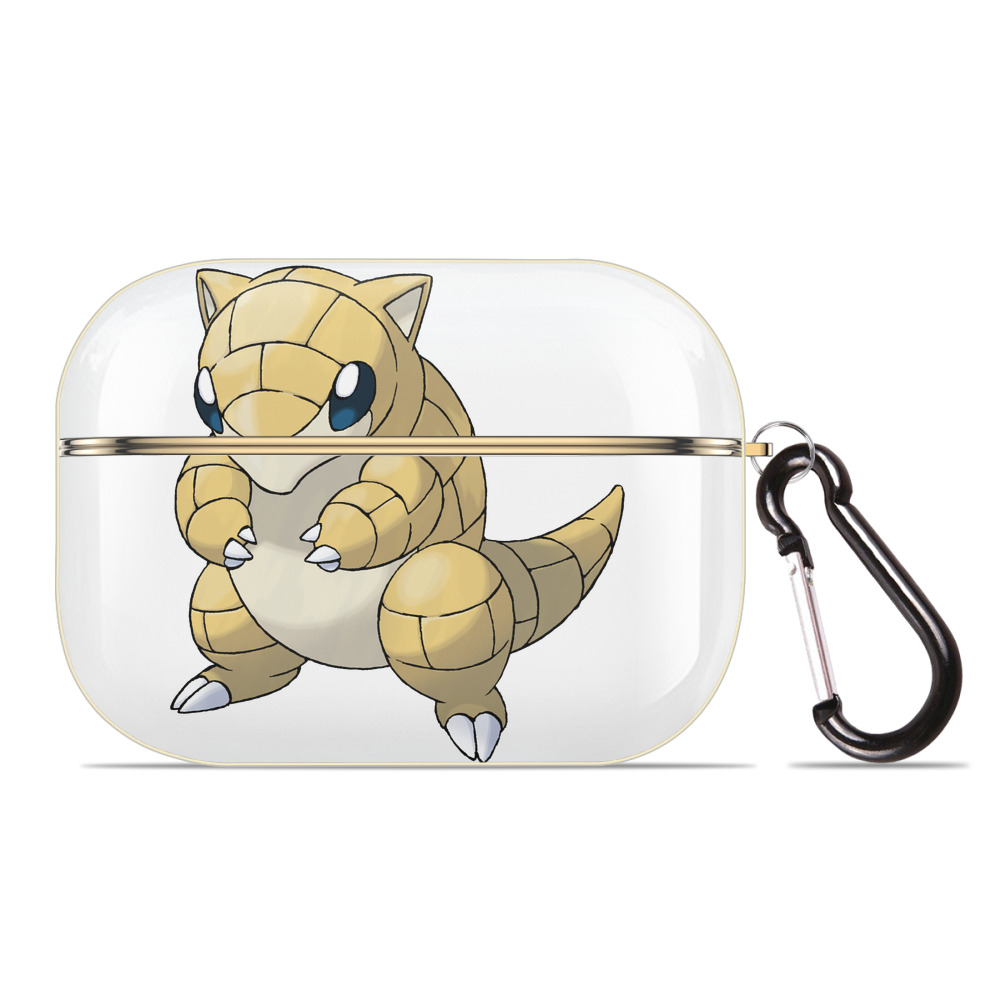 （画像用） ポケットモンスター Pokémon 【AirPods Pro用】ハードシェル保護ケース｜耐衝撃・防指紋・カラビナ付き商品仕様