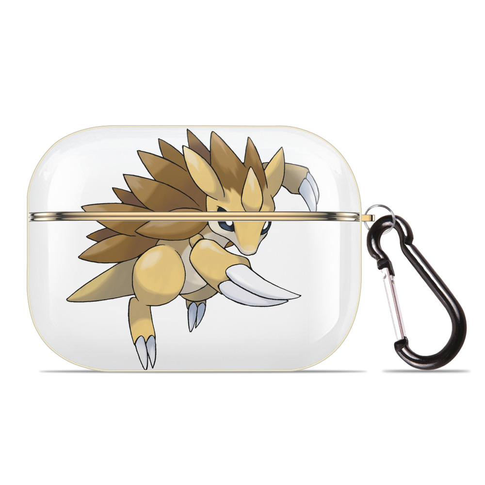 （画像用） ポケットモンスター Pokémon 【AirPods Pro用】ハードシェル保護ケース｜耐衝撃・防指紋・カラビナ付き商品仕様