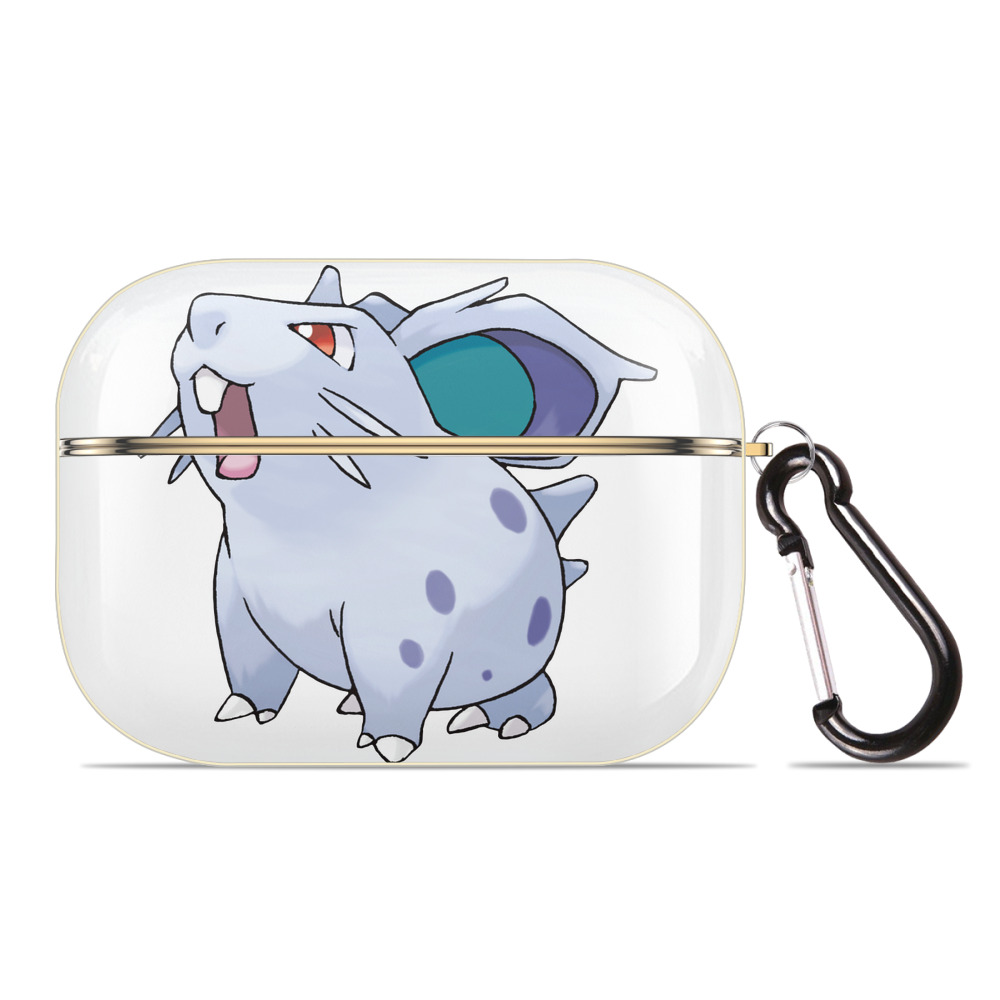 （画像用） ポケットモンスター Pokémon 【AirPods Pro用】ハードシェル保護ケース｜耐衝撃・防指紋・カラビナ付き商品仕様