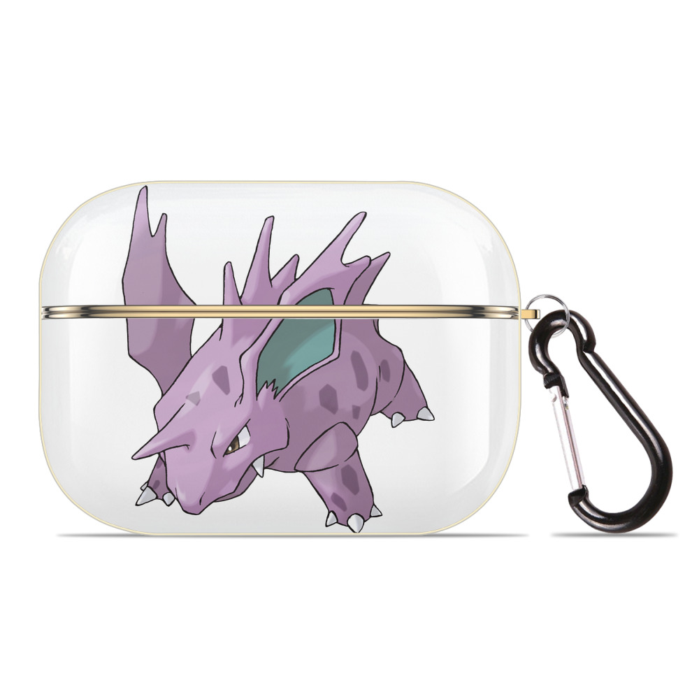 （画像用） ポケットモンスター Pokémon 【AirPods Pro用】ハードシェル保護ケース｜耐衝撃・防指紋・カラビナ付き商品仕様
