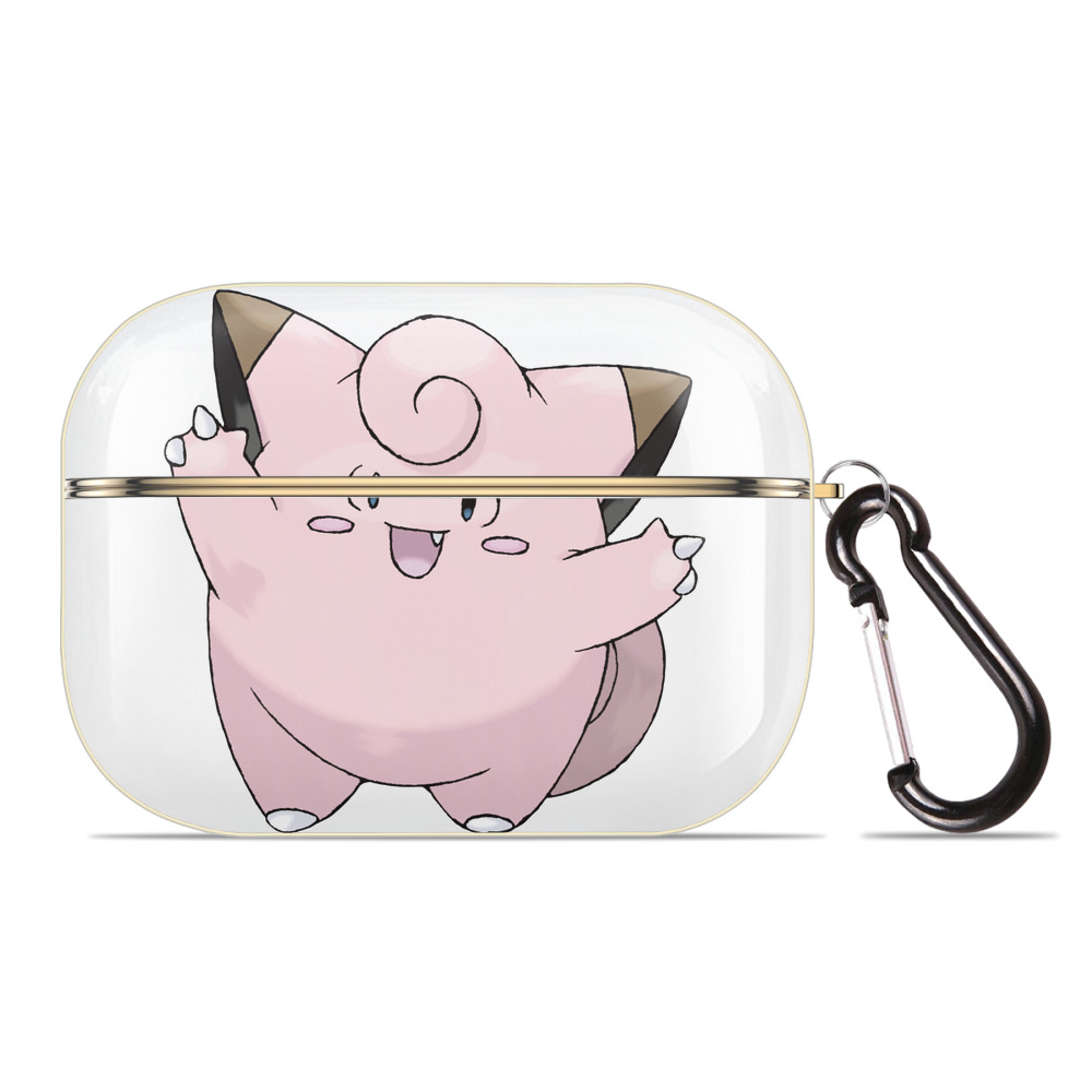（画像用） ポケットモンスター Pokémon 【AirPods Pro用】ハードシェル保護ケース｜耐衝撃・防指紋・カラビナ付き商品仕様