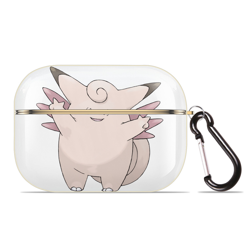 （画像用） ポケットモンスター Pokémon 【AirPods Pro用】ハードシェル保護ケース｜耐衝撃・防指紋・カラビナ付き商品仕様