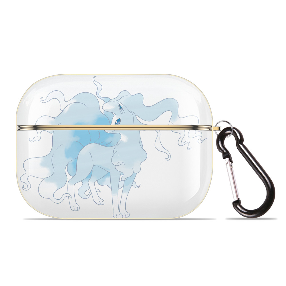 （画像用） ポケットモンスター Pokémon 【AirPods Pro用】ハードシェル保護ケース｜耐衝撃・防指紋・カラビナ付き商品仕様