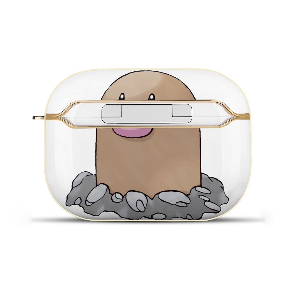 （画像用） ポケットモンスター Pokémon 【AirPods Pro用】ハードシェル保護ケース｜耐衝撃・防指紋・カラビナ付き商品仕様