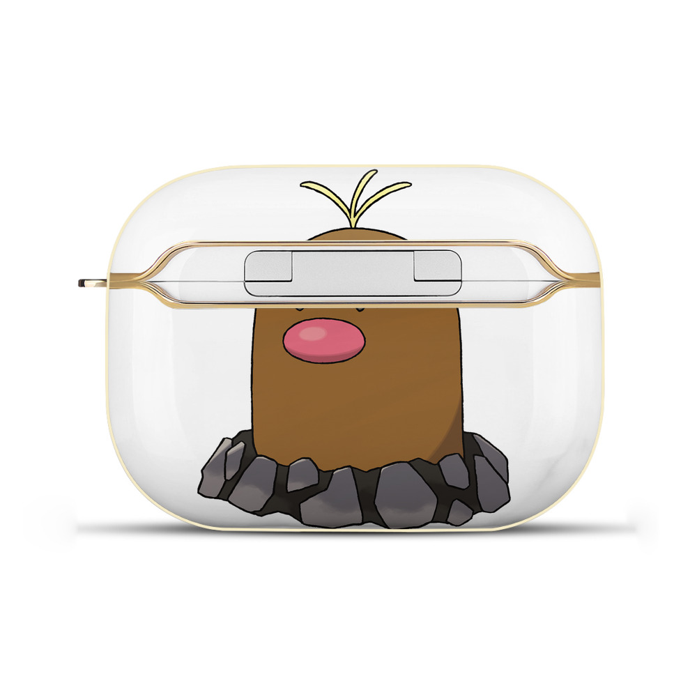 （画像用） ポケットモンスター Pokémon 【AirPods Pro用】ハードシェル保護ケース｜耐衝撃・防指紋・カラビナ付き商品仕様