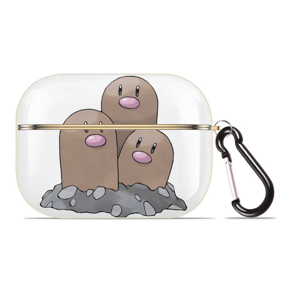 （画像用） ポケットモンスター Pokémon 【AirPods Pro用】ハードシェル保護ケース｜耐衝撃・防指紋・カラビナ付き商品仕様
