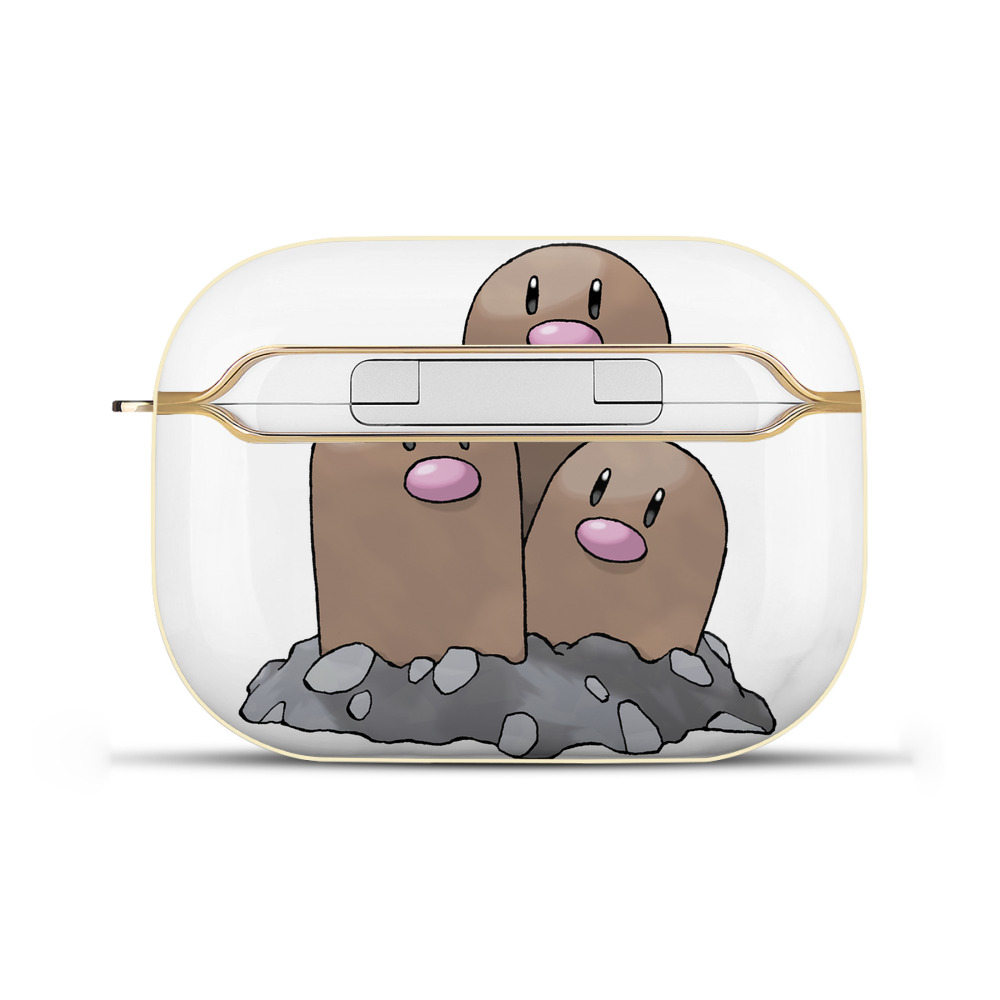 （画像用） ポケットモンスター Pokémon 【AirPods Pro用】ハードシェル保護ケース｜耐衝撃・防指紋・カラビナ付き商品仕様