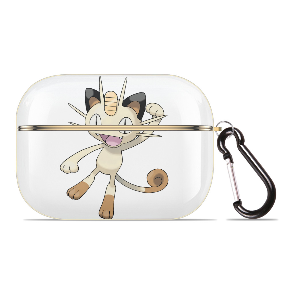 （画像用） ポケットモンスター Pokémon 【AirPods Pro用】ハードシェル保護ケース｜耐衝撃・防指紋・カラビナ付き商品仕様